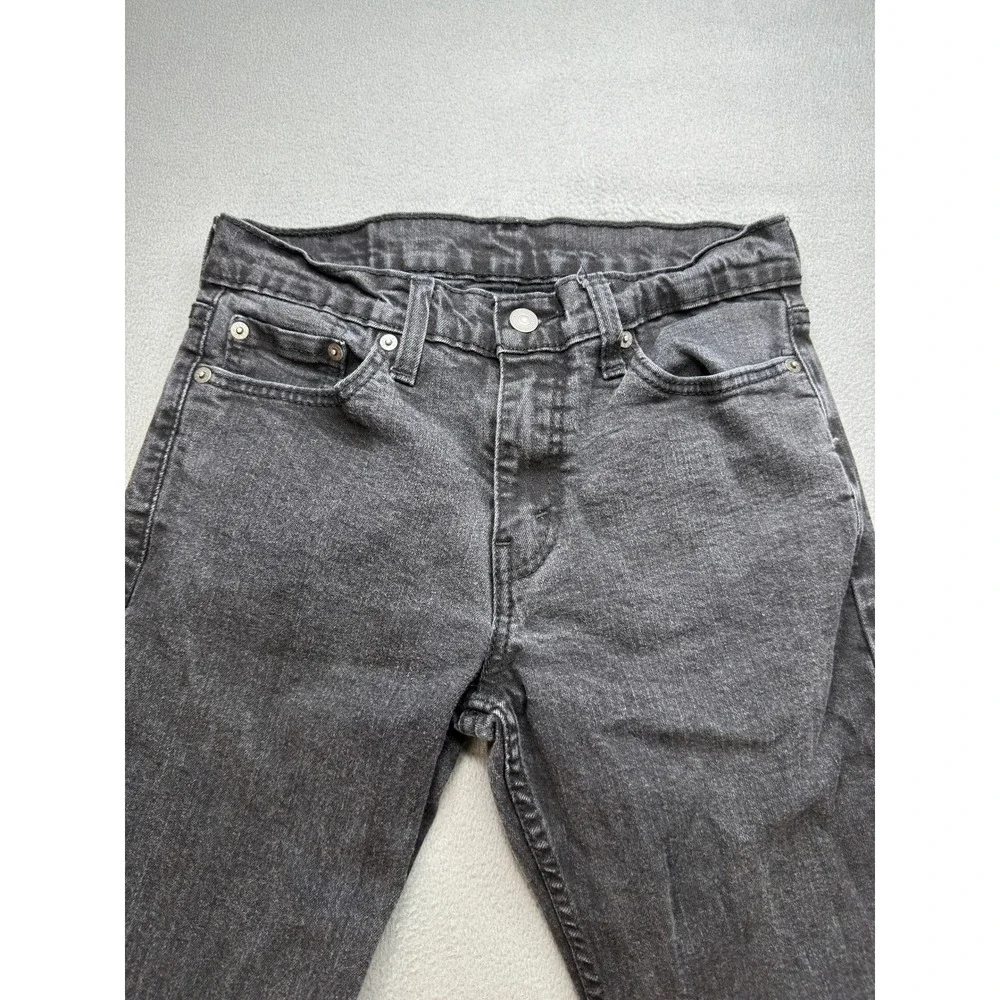 Levis 511 Slim Fit Jeans Men 29x30 (FIT 28x27) Black Denim Casual Streetwear